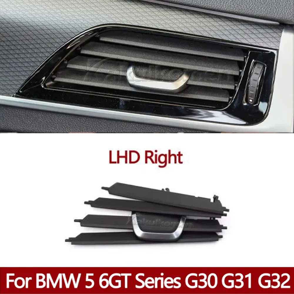 BMW 5 6GT 시리즈 G30 G31 G32 525i 530i 535i 540i용 자동차 앞뒤 에어컨 통풍구 그릴 아웃렛 클립 수리 키트