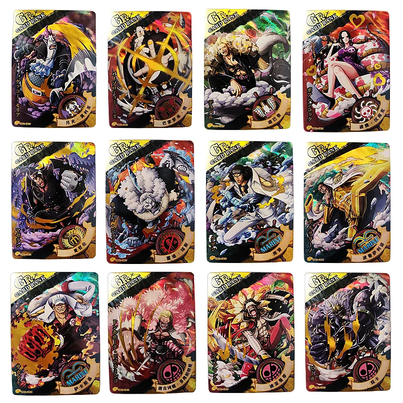 ONE PIECE グランドログ カード セット New Anime One Piece Cards Nami Luffy SR SSR Collection Card