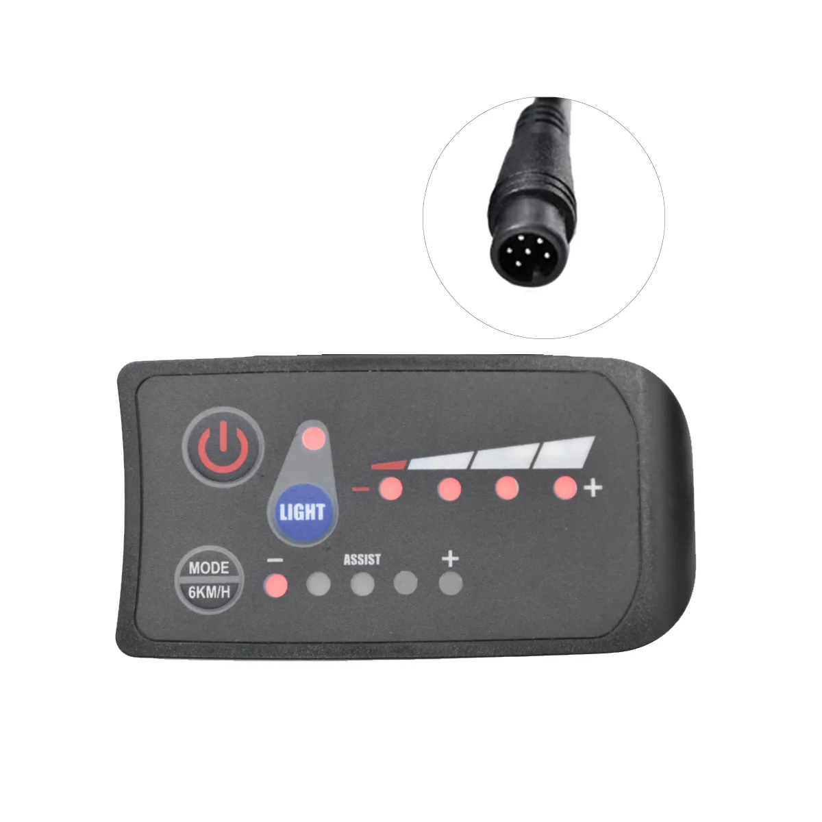 

Измеритель яркости для электровелосипеда S810, 48 В, IP65, 6 контактов