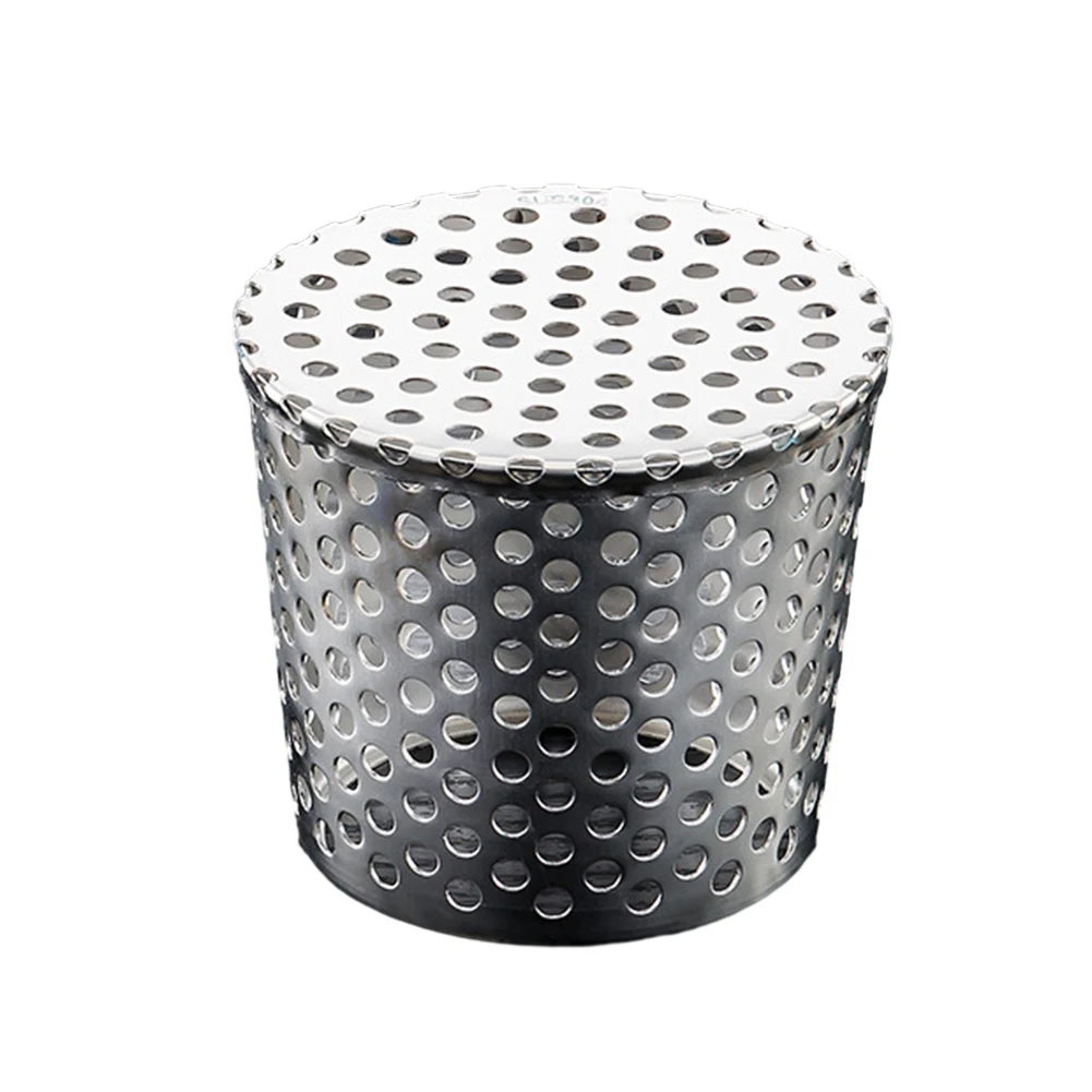 Drainage Cover Floor Drain Wall Insert For Rooftop Balcony Home Improvement Outdoor Rain Bucket Stainless Steel