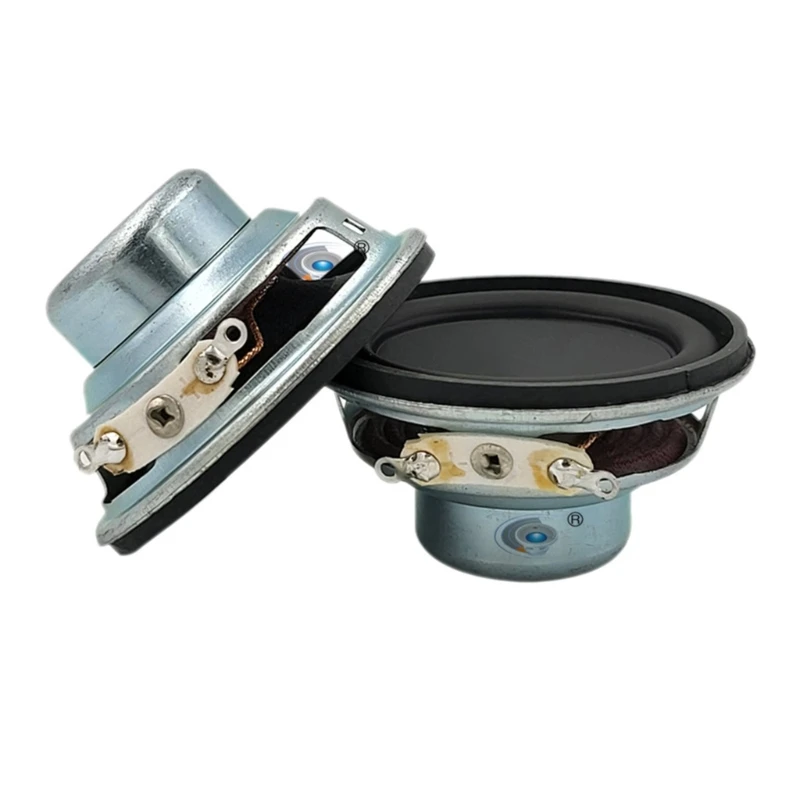 M6CA 45mm Stereo Portable Speaker 4Ohm 5W Full Ranges Speaker Rubber Sound Loudspeaker