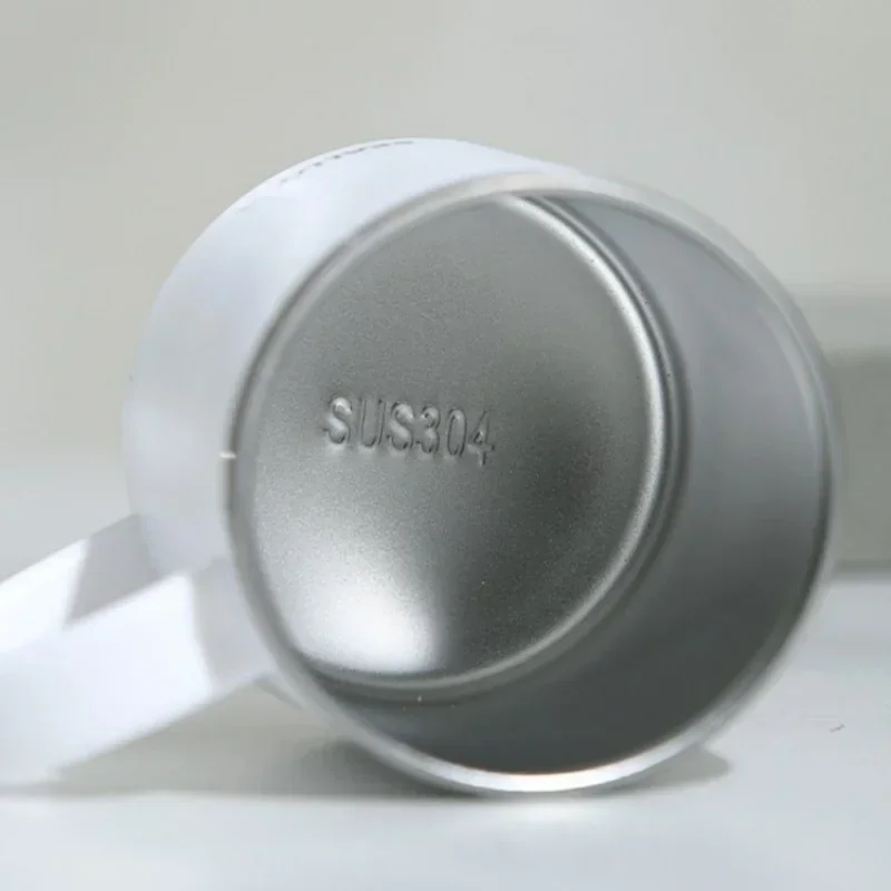 Stainless Steel Double Layer Water Cup with Lid for Coffee and Juice