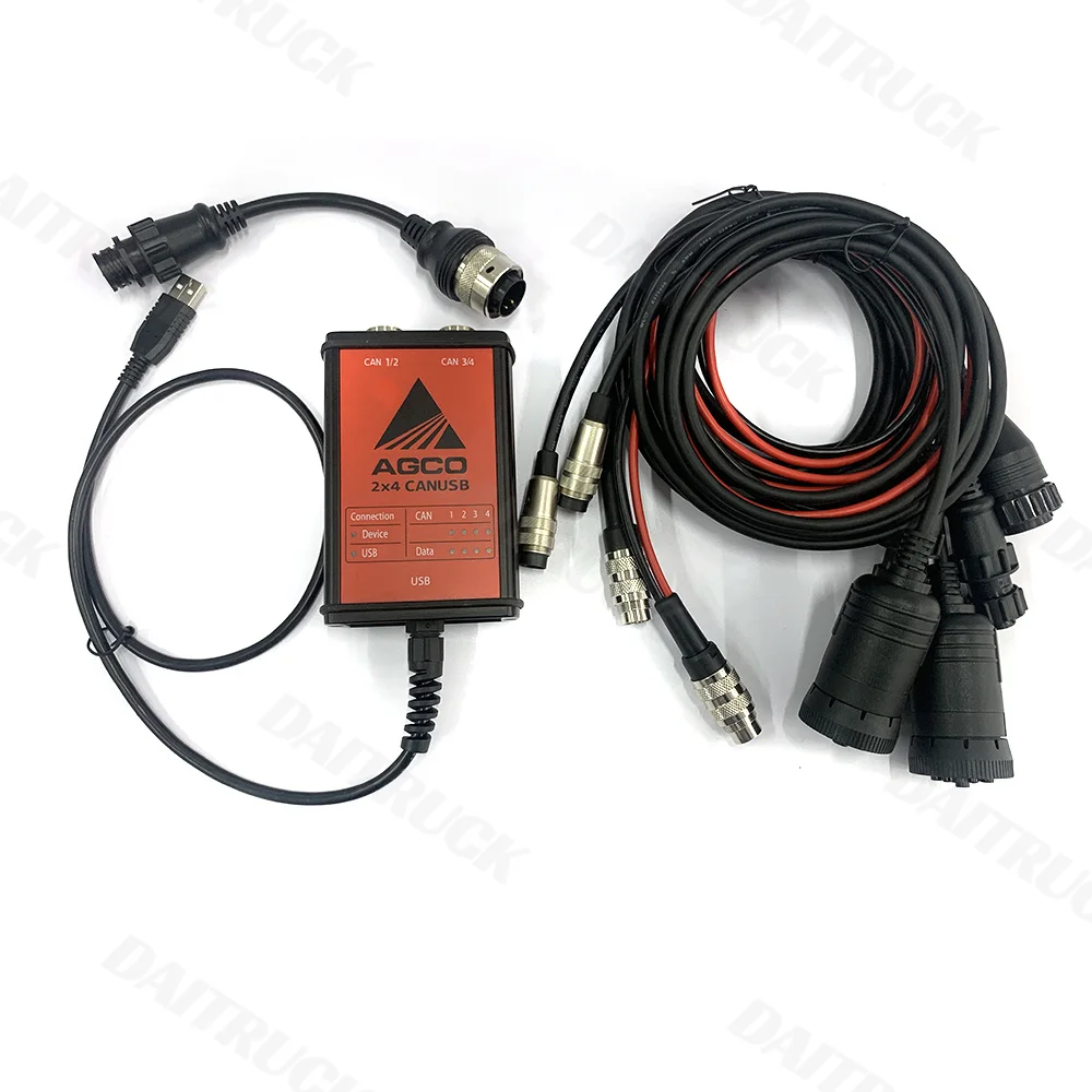 Agricultural Electronic Tractor For AGCO Diagnostic Tool Massey Ferguson FENDT Interface AGCO CANUSB EDT Diagnostic Scanner