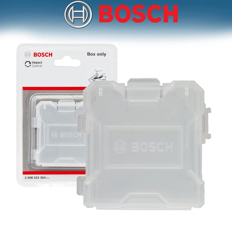 BOSCH 2608522364 도구 상자 투명 고경도 소형 체중계 플라스틱 스크루 드라이버 도구 부품 보관함