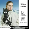 Winter Skiing Gloves Waterproof Antislip Snowboarding Touch Screen Thermal Thick Men Women Snowmobile Warm Riding Driving Gloves 2