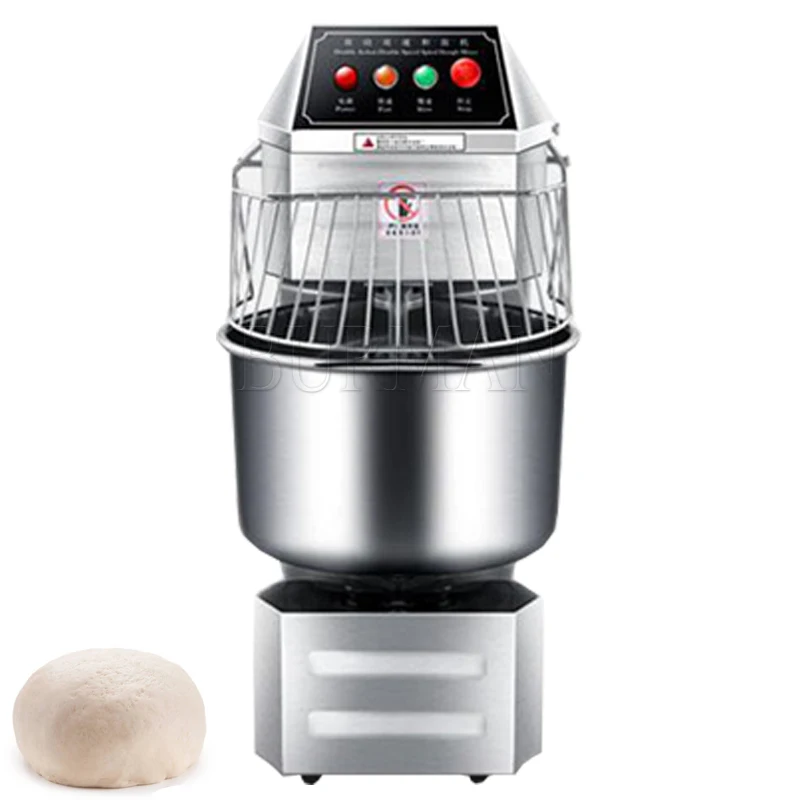 

Dough Maker Commercial Double Acting Speed Automatic Kneading Machine Flour Mixer