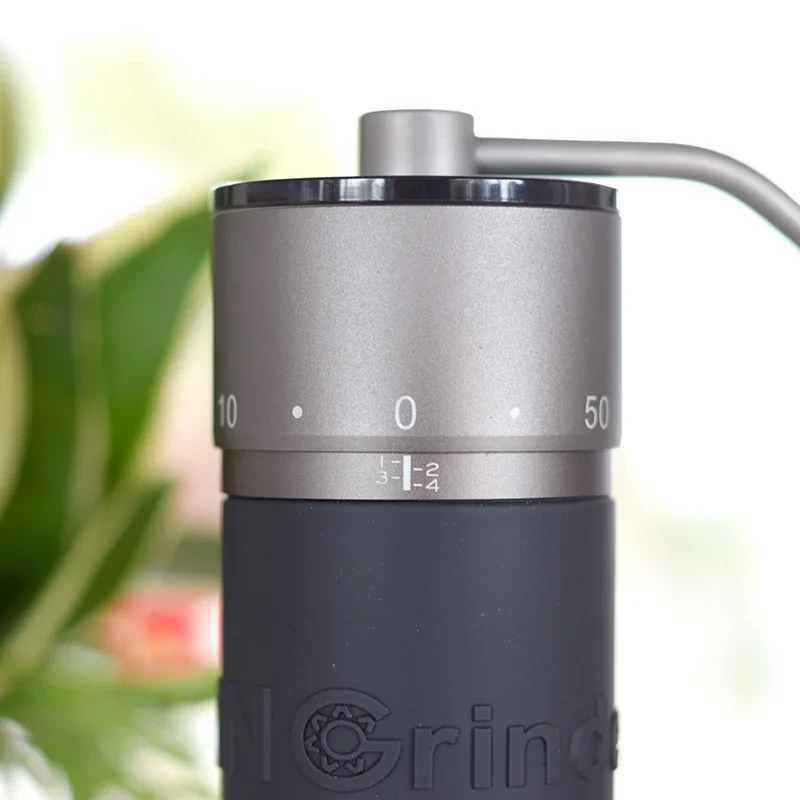 Kingrinder K4 /K6 수동 커피 그라인더 휴대용 밀 420스테인리스 스틸 48mm 스테인리스 스틸 티타늄 도금 버