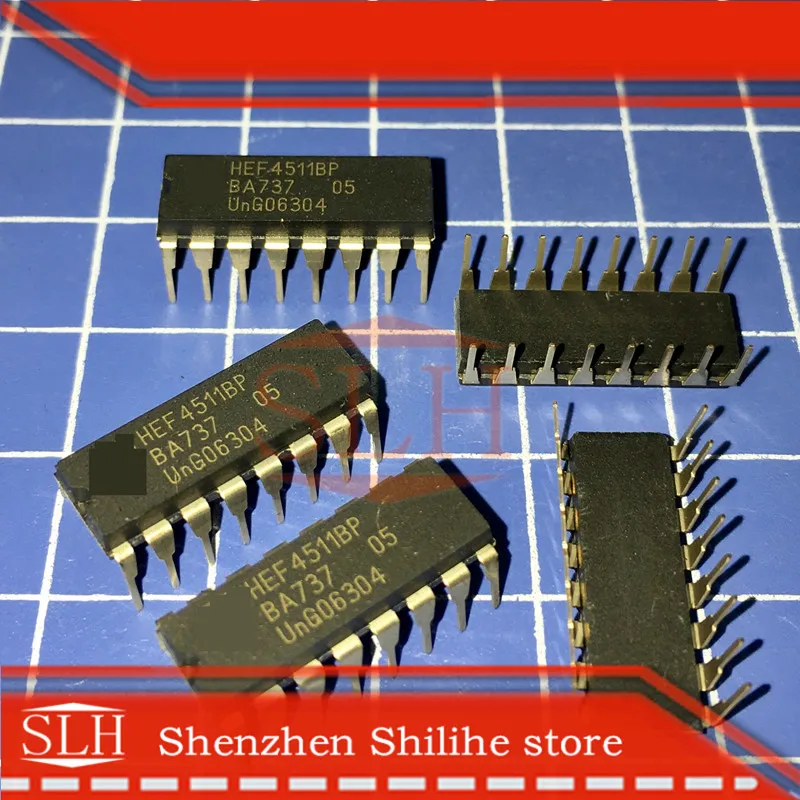 

20 шт. HEF4511BP HEF4511 DIP16 абсолютно новый оригинальный.