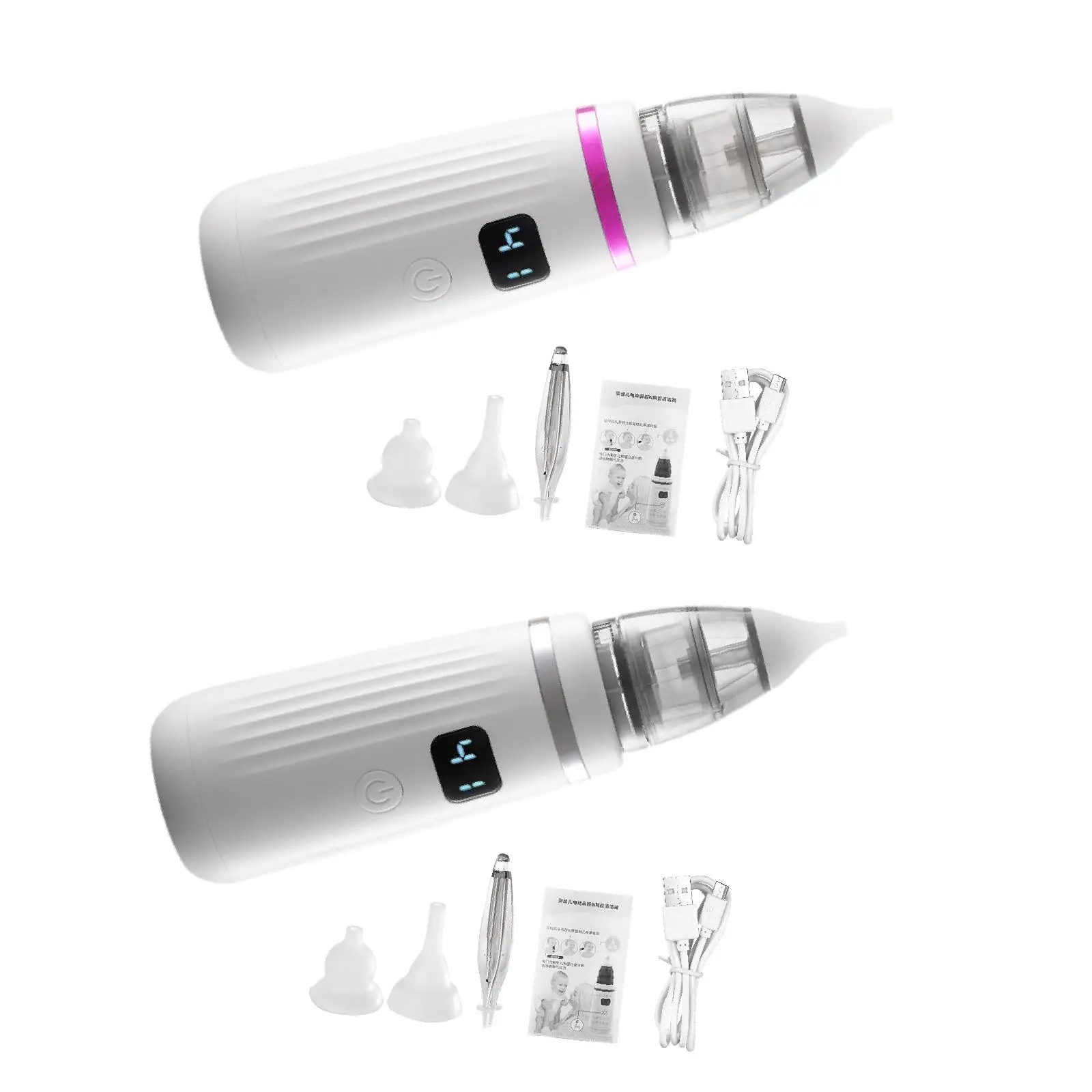 Electric Baby Nasal Cleaner Portable USB Powered 5 Suction Levels for Travel
