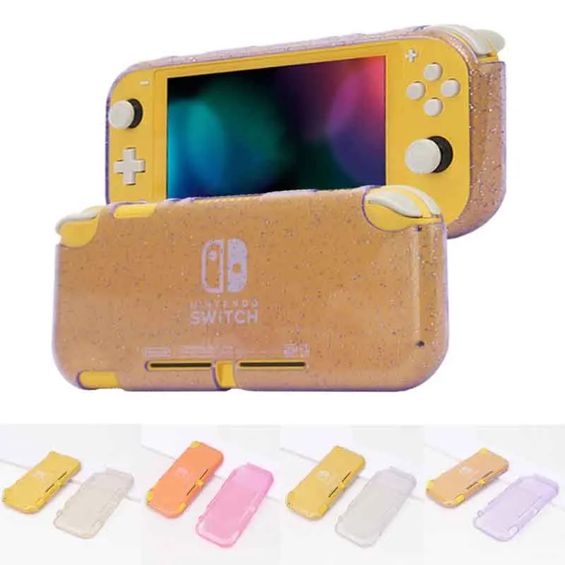 Clear-TPU-Soft-Glitter-Case-Protective-Cover-Bling-Shell-For-Nintendo ...
