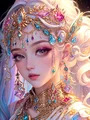 5D Diamond Painting New Chinese Style Girl Flower Diamond Embroidery DIY  Full Drill Jewelry Rhinestone Picture Home Decor