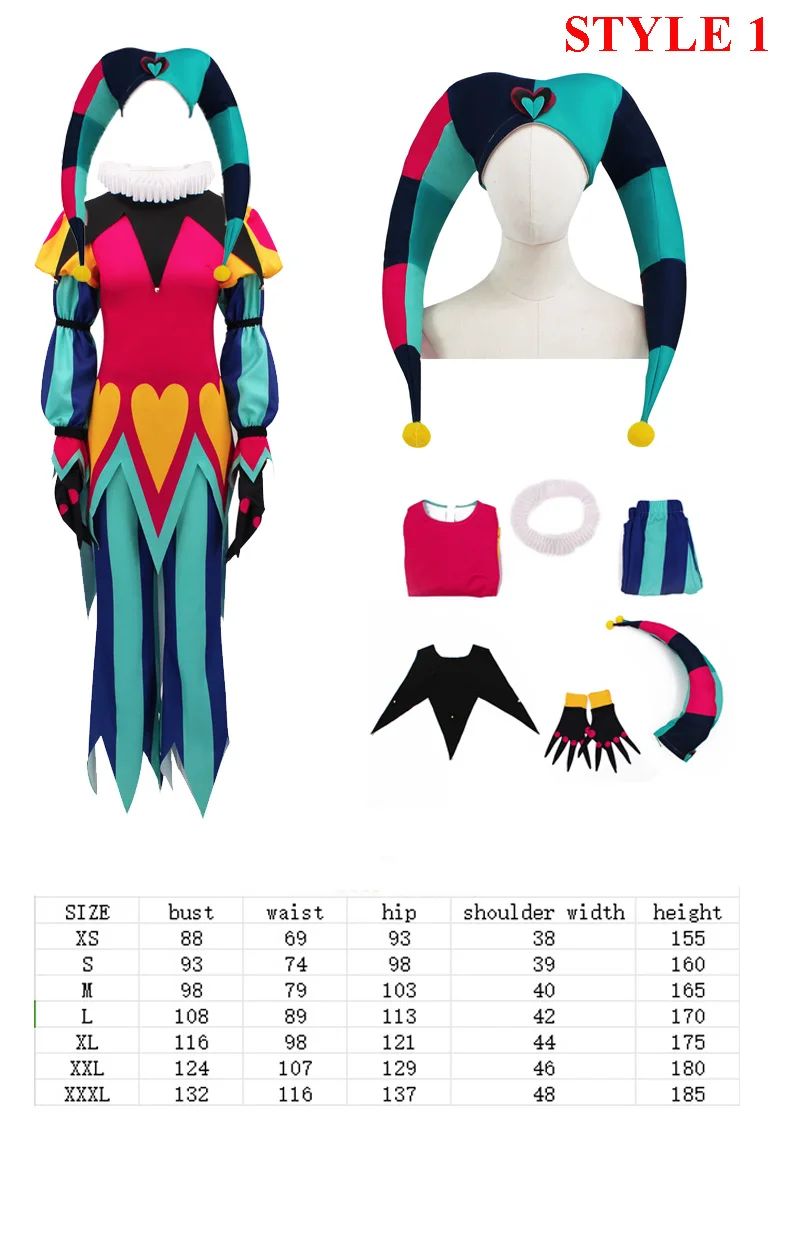Fizzarolli Cosplay Costume Helluva Hat Boss Halloween Fancy Clown Suit Fezz Tail Carnaval Party Suit FullSet Unisex Suit XS-3XL 21 Fizzarolli Cosplay Costume Helluva Hat Boss Halloween Fancy Clown Suit Fezz Tail Carnaval Party Suit FullSet Unisex Suit XS-3XL 10