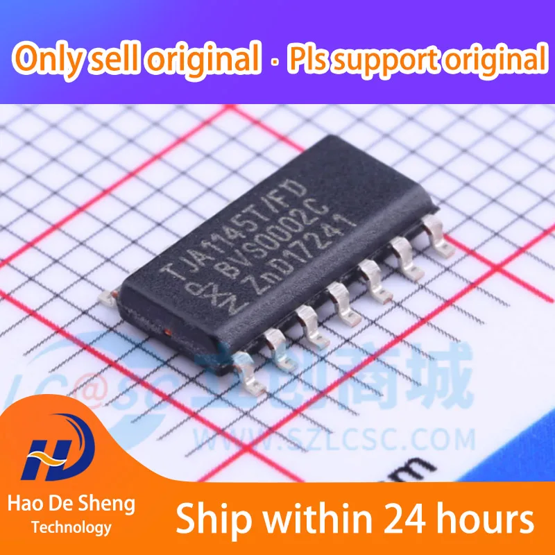 

10 шт./лот TJA1145T/FDJ TJA1145T SOIC-14 новая Оригинальная фотография