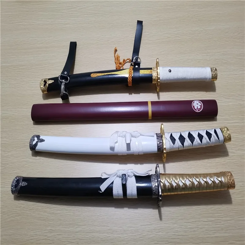 Cosplay Gokotai Wood Sword Katana Role Playing Hirano Toushirou Wood Prop Midare Toushirou Weapon Model 55cm
