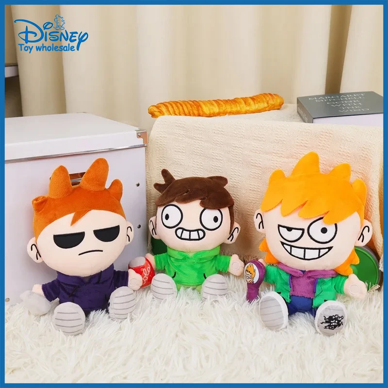 

Игрушка-макияж Eddsworld, забавная плюшевая Горячая игра, мягкая плюшевая игрушка-трюк, кукла, забавный декор комнаты, интересный подарок для детей на день рождения и Рождество