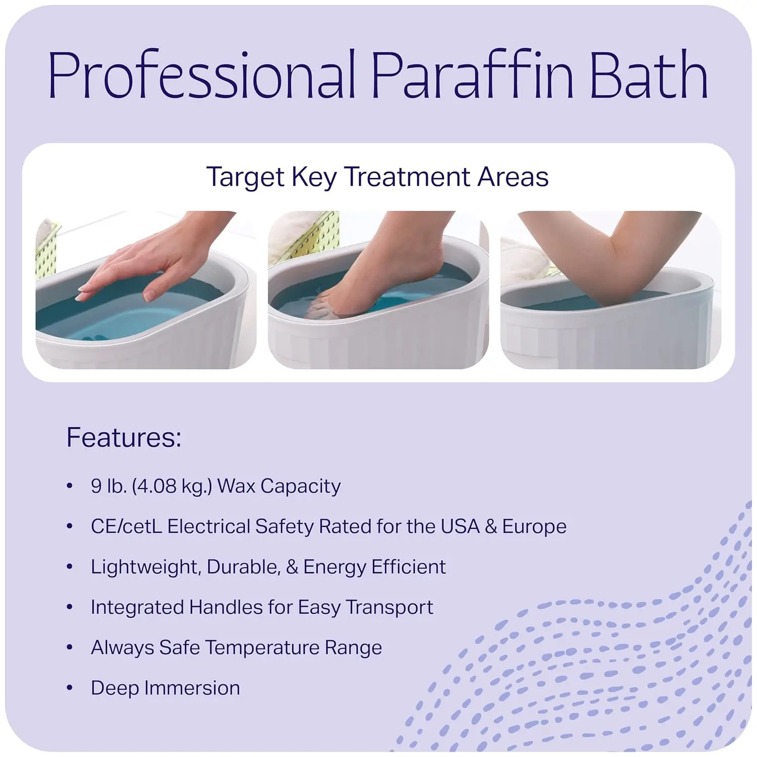 Paraffin Bath Arthritis Treatment Relieves Muscle Stiffness For Hands Feet Face