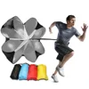 Adjustable Speed Parachute Agility Training Umbrella Football Soccer Resistance Ropes Fitness Running Chute Sport Obstacles Tool