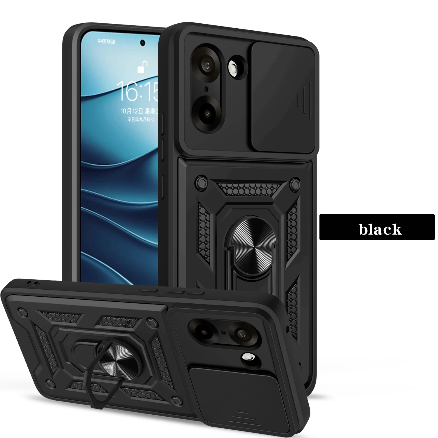 Camera Protection Shockproof Phone Armor Case - Enhanced Durability and Style