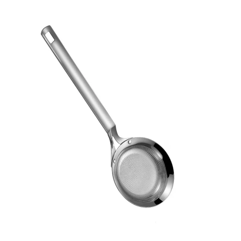 Description Picture 6 of itemStainless Steel Skimmer Vegetable Residue Oil Mesh Colander Strainer Soup Pot Small Filter Colander Kitchen Gadgets