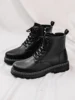 Men's high top denim boots, casual sports shoes, trendy and fashionable men's boots