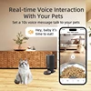 Furpipi 5L Smart Automatic Cat Feeders with 1080P HD Camera 5G WiFi Pet Feeder Tuya APP Control Automatic Cat Dog Food Dispenser