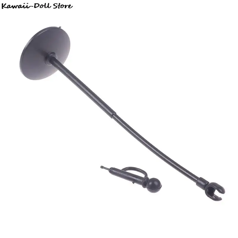Cute Mini Plastic Microphone Model Dollhouse Miniature Furniture Accessories