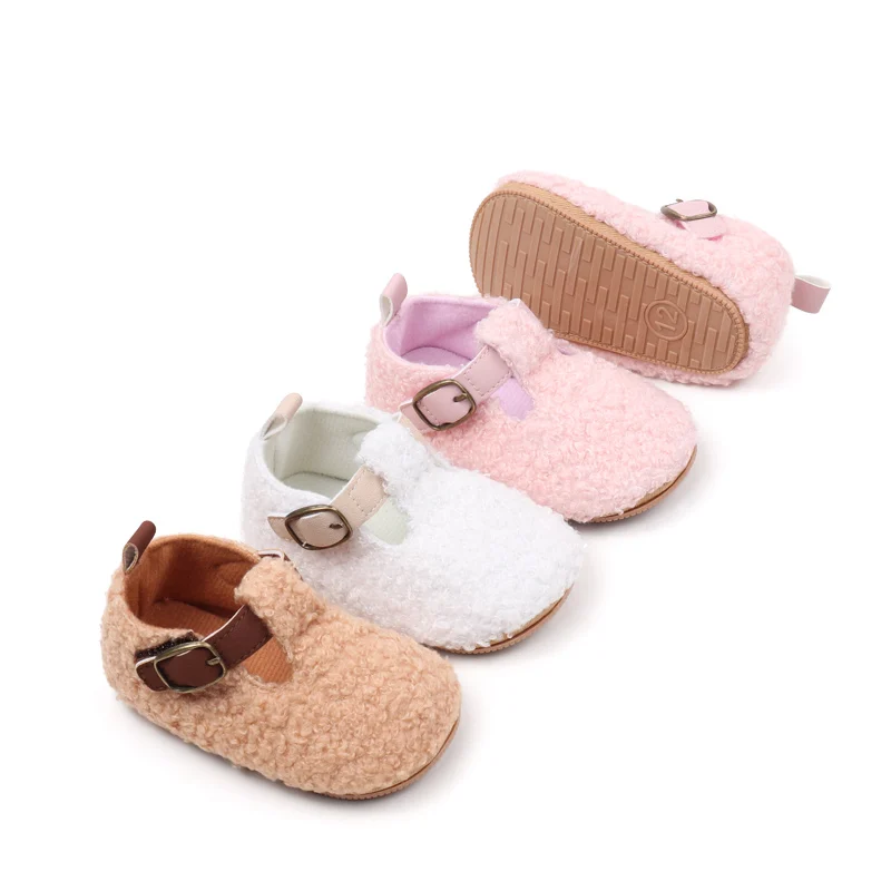 Winter Baby Girl and Boy Warm Non-slip Walking Shoes for Infants Cute Toddler Prewalkers High Quality Comfortable Shoes BMB4005 4