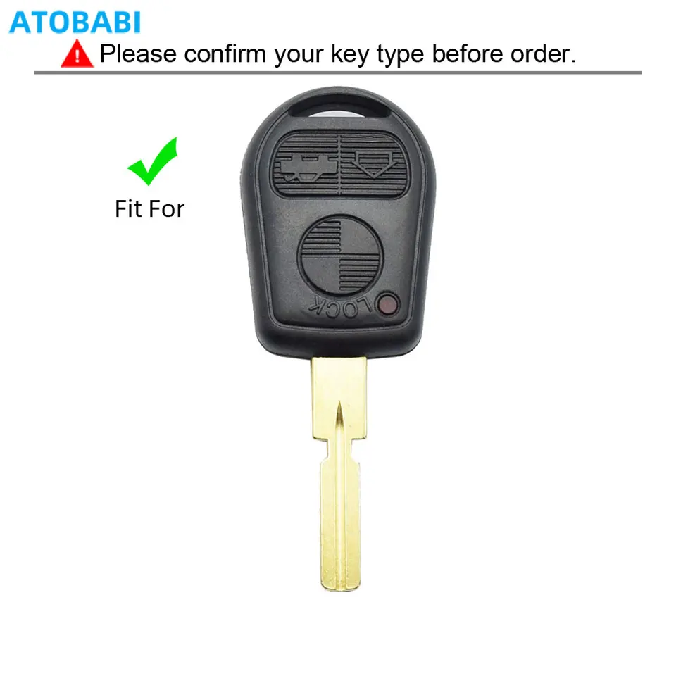 Custodia Telecomando Auto In Vera Pelle - Per BMW Serie 1/5/6/7, X1/X3/X5/X6, M3/M5, Nero - Foto 9