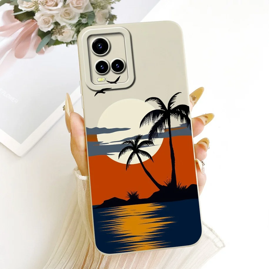 Floral Soft Silicone Shockproof Phone Cover - New Fashion Design