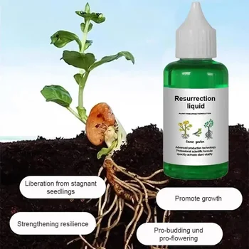 50ML Plant Nutrient Promote Sprouting Rapid Flowering Fast Potting Rooting Plant Nutrient Solution Supplement Garden Tool 1
