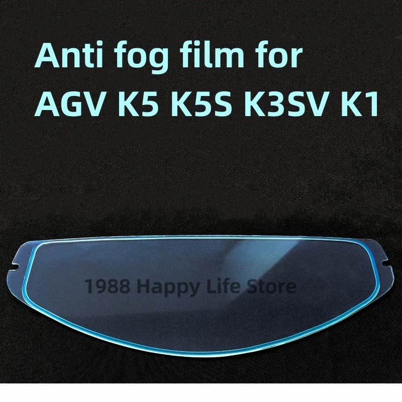 Safety Helmet Motorcycle Helmet Anti Fog Film Patch Sticker For AGV Visor Lens
