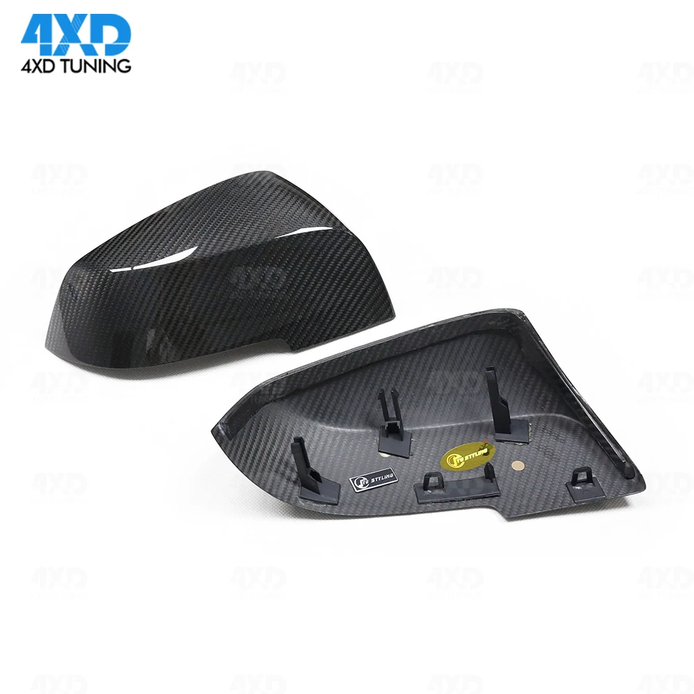 AutoTecknic Replacement Carbon Fiber Mirror Covers - BMW F48 X1 | F45 2-Series