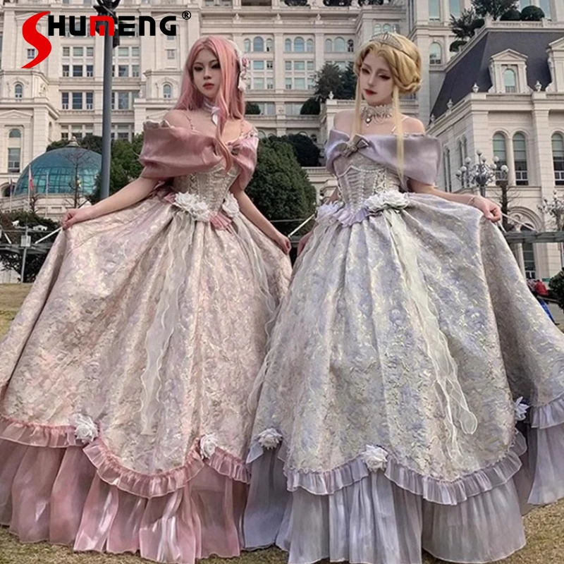 shumeng Blumen-Hochzeitskleid für Damen 6