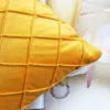Velvet Throw Pillow Sofa Decorative Cozy Pillowcases Solid Color Home Cushion Cover For Home Bedroom 30x50cm 45x45cm 50x50cm 2