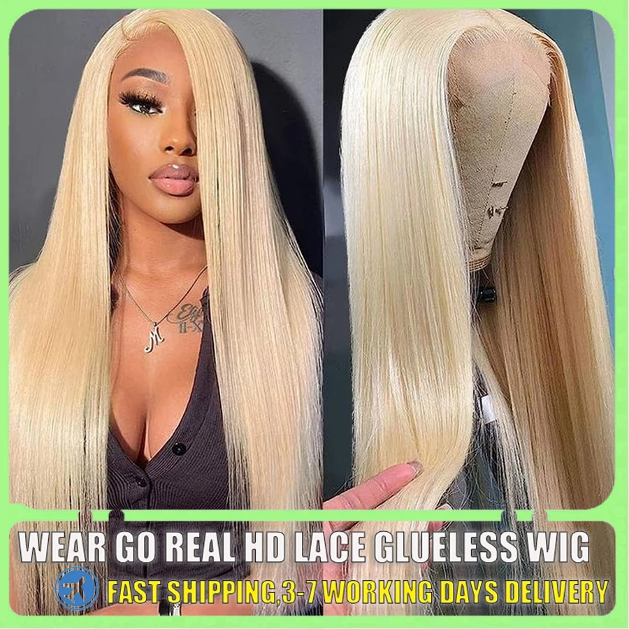 

30 Inch 13x4 613 HD Lace Frontal Wig 13x6 Honey Blonde Body Wave Lace Front Wig Brazilian Transparent Color Human Hair Wig
