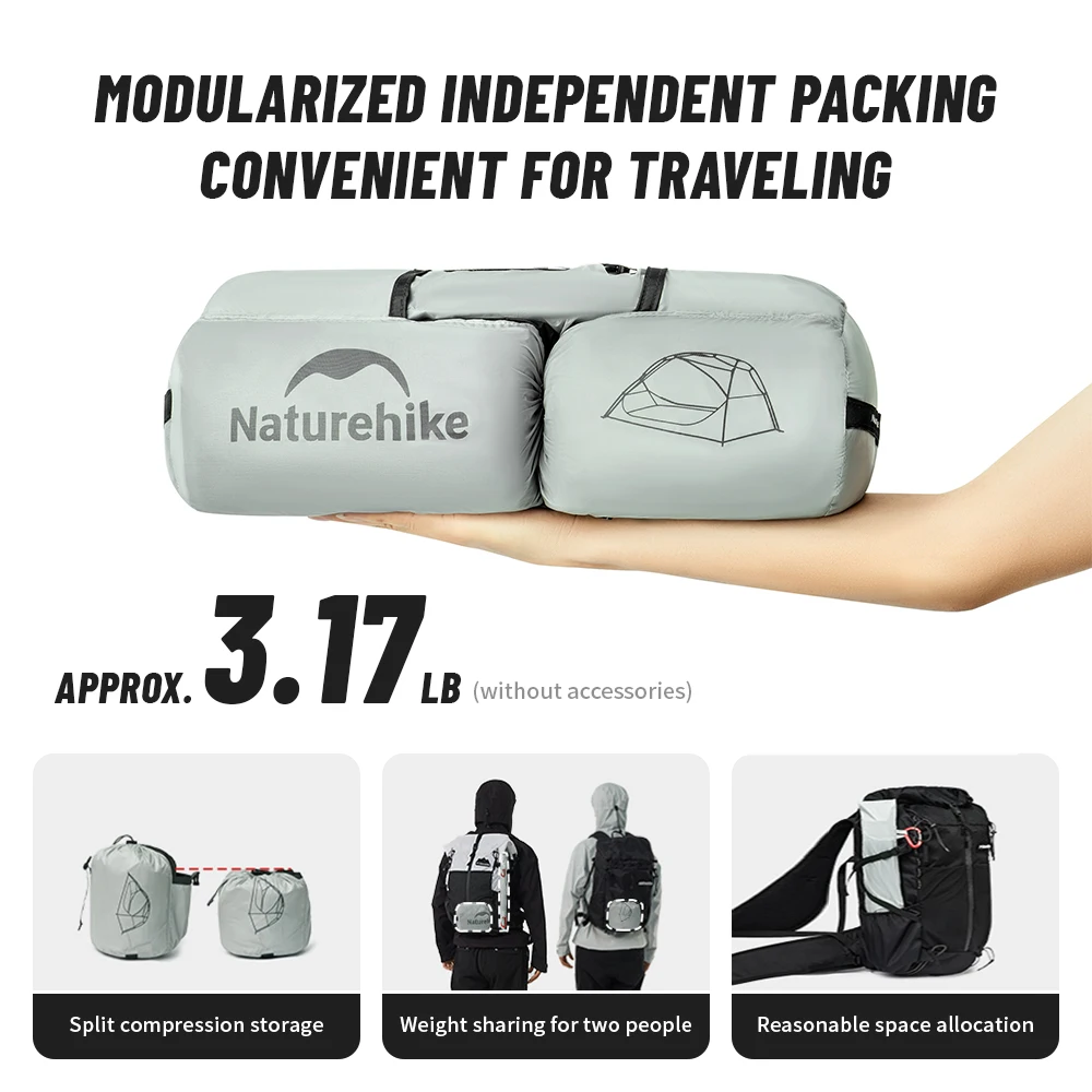 Naturehike 2025 New Camping Tent 3