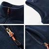 New Autumn Men Thick Warm Vest Winter Men Solid Stand Collar Polar Fleece Sleeveless Vest Jacket Outdoor Sports Waistcoat Male 6