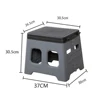 Portable Folding Toilet with Lid Travel Portable Potty Multifunctional Foldable Outdoor Camp Toilet for Camping Travel 5