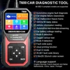 Support Cloud Print Oxygen Sensor Test Code Reader Car Diagnostic Tool Automotive DTC Lookup Professional OBD2 Scanner T600 3