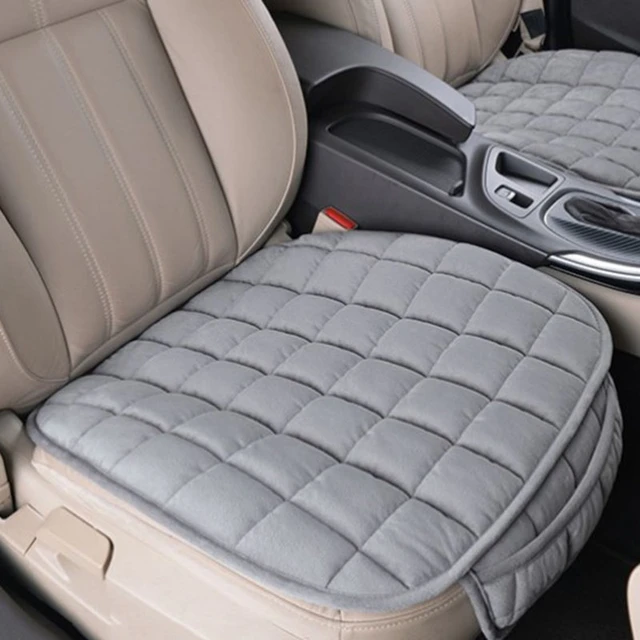 Warm Seat Covers Auto,car Plush Seat Cushion,universal Front Of