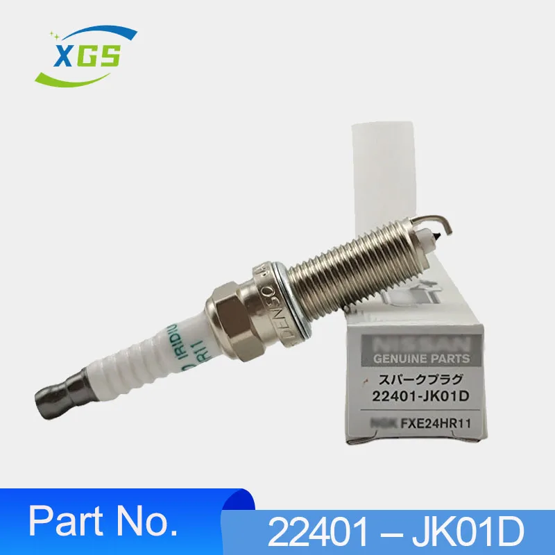 4 6pcs/Lot 22401 JK01D FXE24HR11 Iridium Spark Plug For Nissan 370Z ...