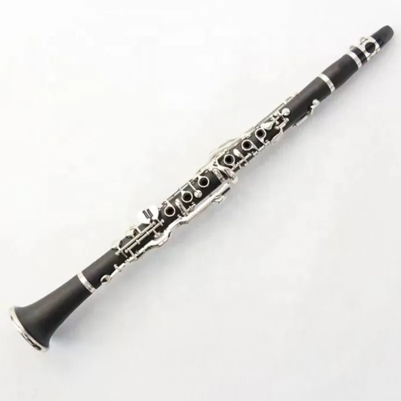 

2023 Hot Sale Useful Economical Clarinet Price Good Quality ABS Resin Nickel Plated 20keys Clarinet