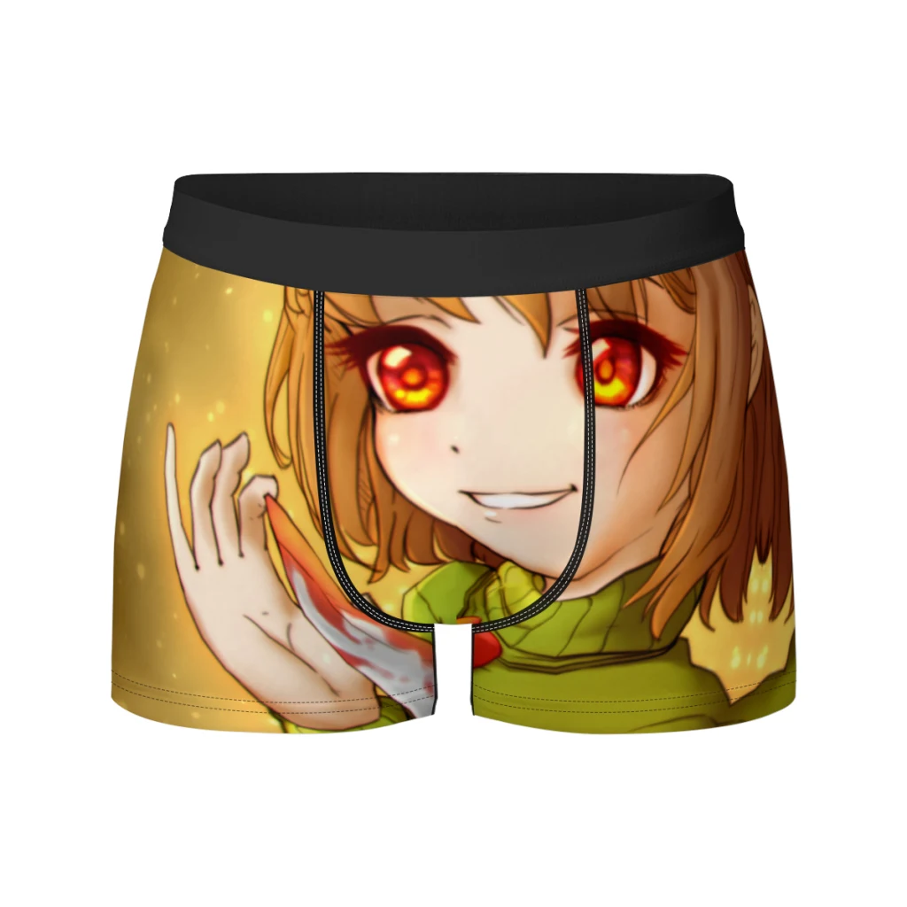 thumbnail image 1 of Calzoncillos tipo bóxer Undertale para hombre, ropa interior transpirable para hombre, 1 of 5