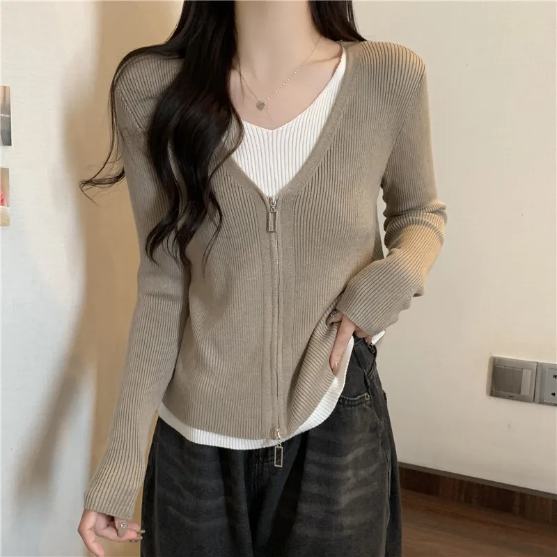Autumn Women Long Sleeve Knitwear Sweater
