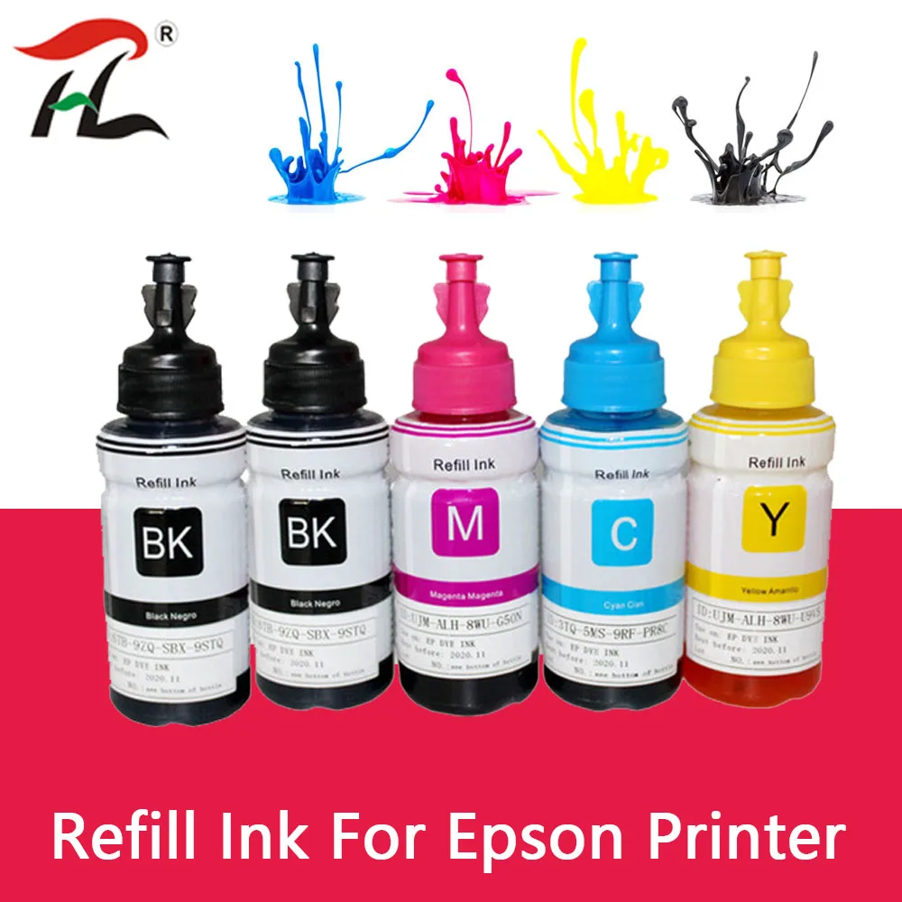 

Набор для заправки чернил 70 мл совместимый с EPSON L800 L801 L805 L810 L850 L1800 чернила для принтера T6731 T6732 T6733 T6734 T6735 T6736