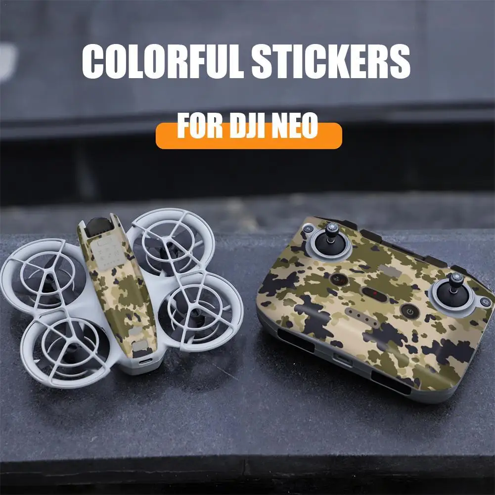 FOR DJI Neo Drone Sticker Anti-scratch PVC Decal Guard Aircraft Accessories Replacement For DJI Neo Sticker