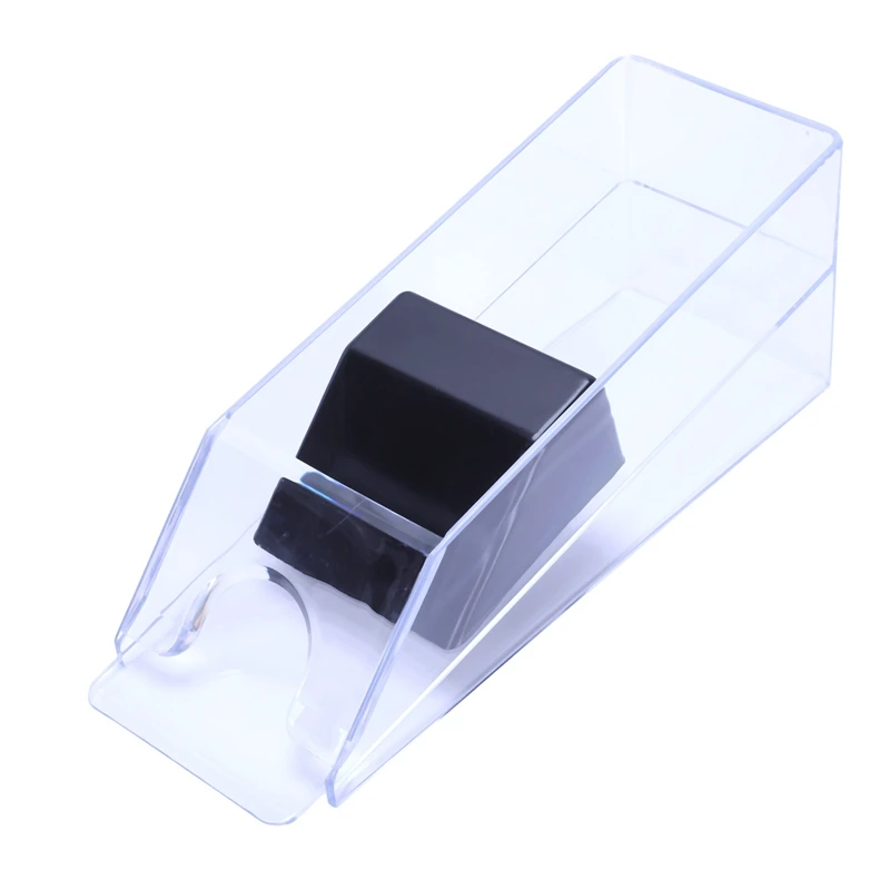 

Professional Deluxetexas Hold'em Baccarat Poker Dealer Poker Card Shoe 1-6 Optionally Deputy(Transparent)
