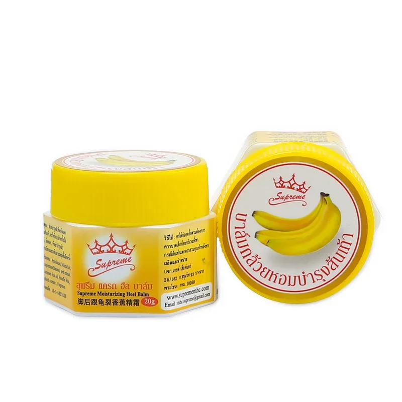 Anti-Drying Crack Foot Cream Heel Cracked Repair Cream Banana Oli Moisturizing Removal Dead Skin Hand Feet Smooth Care 각질제거 pain analgesic cream