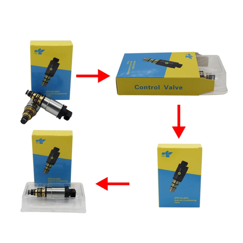 FMM 5SEU 6SEU 7SEU Klimaanlagenkompressor-Steuerventil für Mercedes Benz mit Diode W221 S300 W163 97356 4710468 4710581 – Detail 5