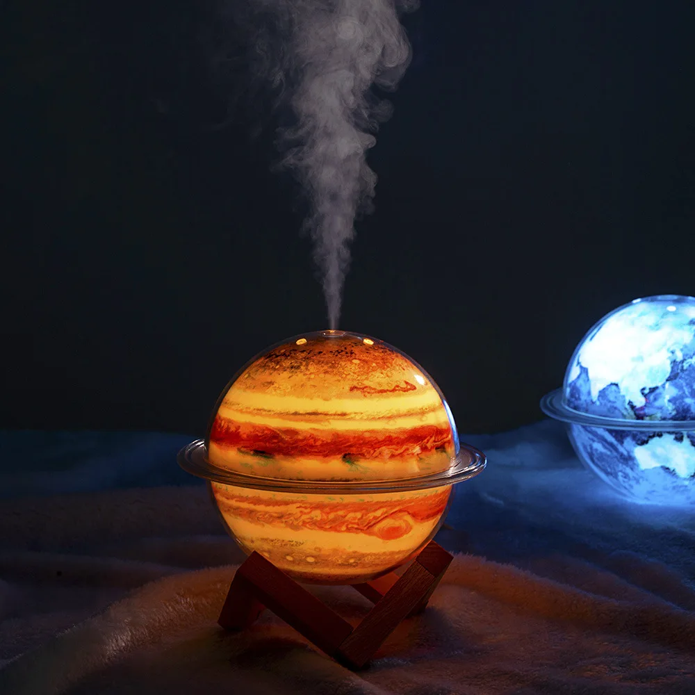 

Moon Lamp Cool Mist Humidifier for Bedroom,Galaxy Lamp Silent Humidifier for Baby, Humidifiers with 8 Colors LED Night Light